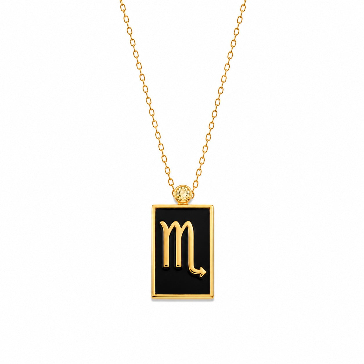 Zodiac Pendants With Birthstone