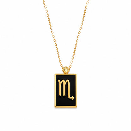 Zodiac Pendants With Birthstone