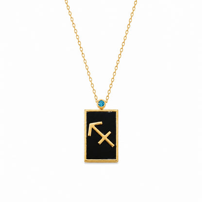Zodiac Pendants With Birthstone