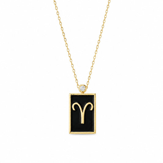 Zodiac Pendants With Birthstone
