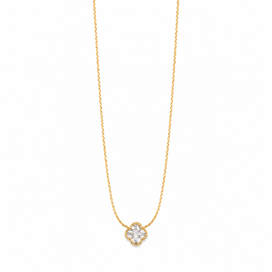 Minimalistic Clover Necklace