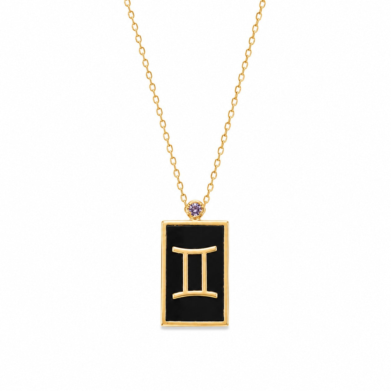 Zodiac Pendants With Birthstone