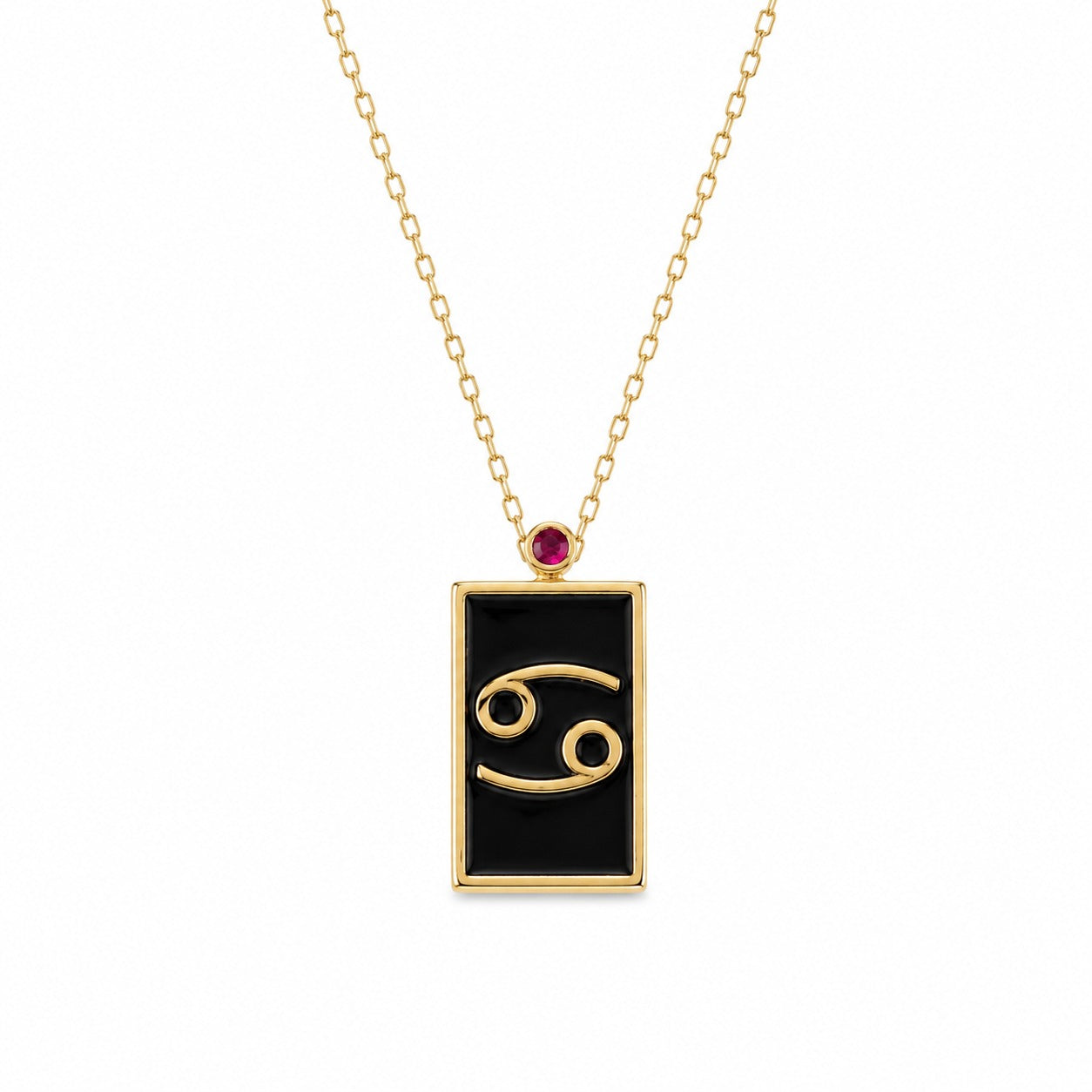Zodiac Pendants With Birthstone