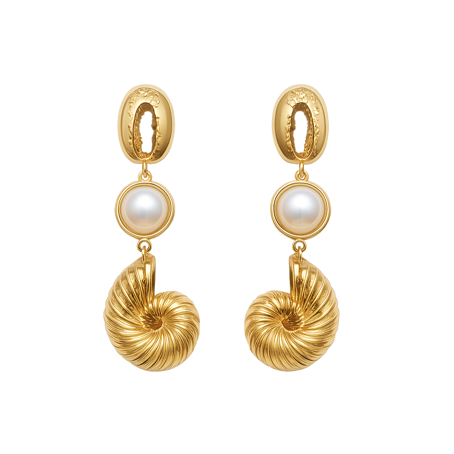 Summer Shell Earrings