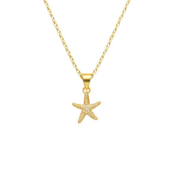 Simple Starfish Necklace