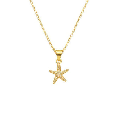 Simple Starfish Necklace