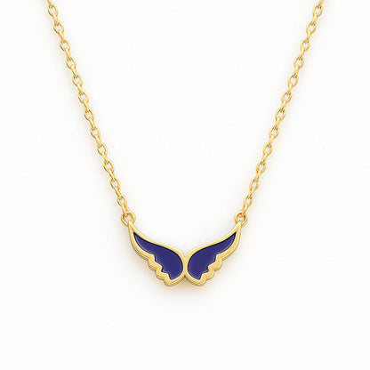 Colored Small Wing Necklace
