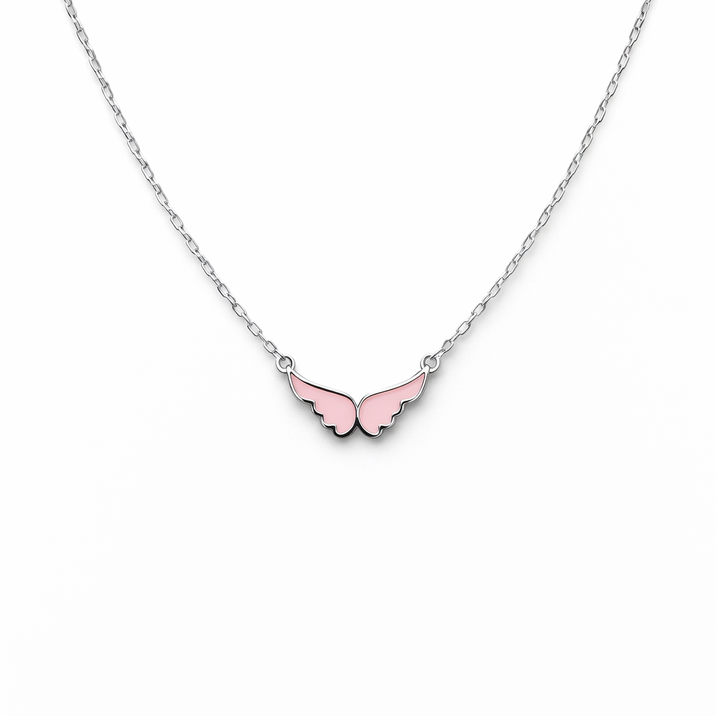 Colored Small Wing Necklace