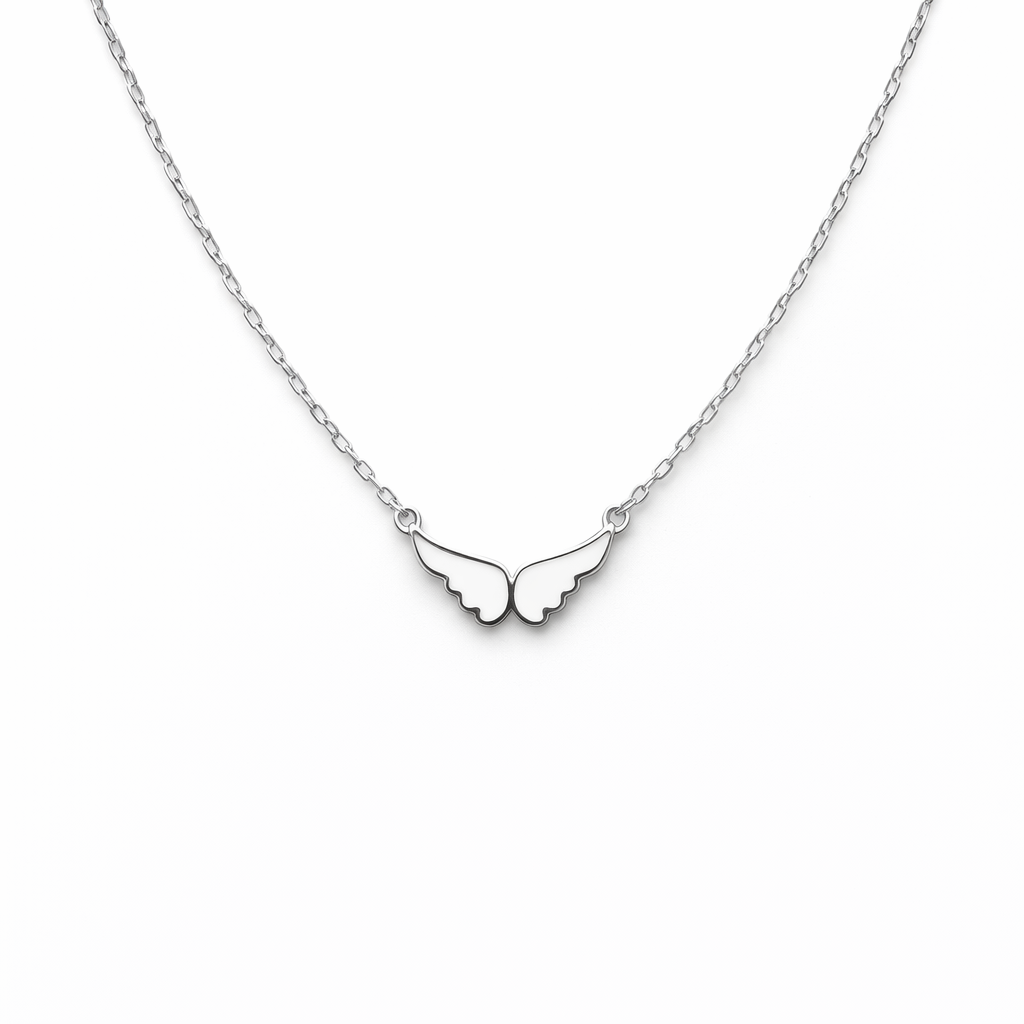 Colored Small Wing Necklace