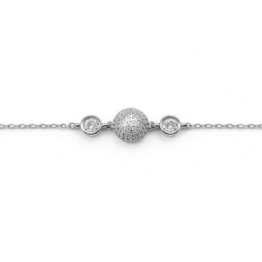 Round Zircon Bracelet