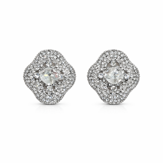 Full Zircon Earrings