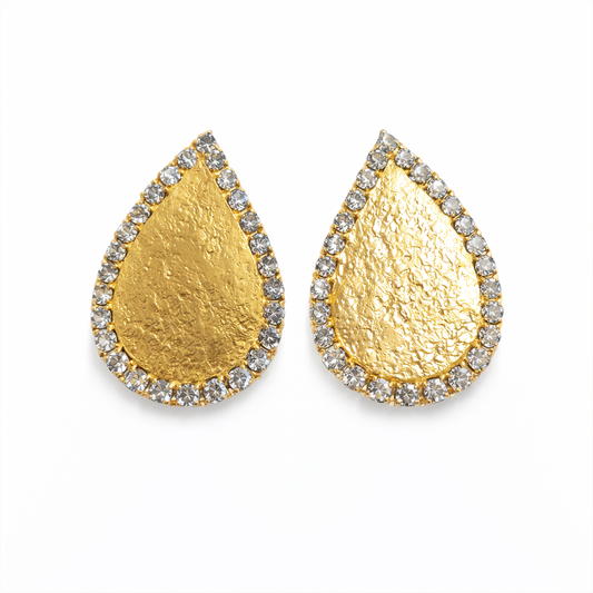 Zircon Teardrop Earrings